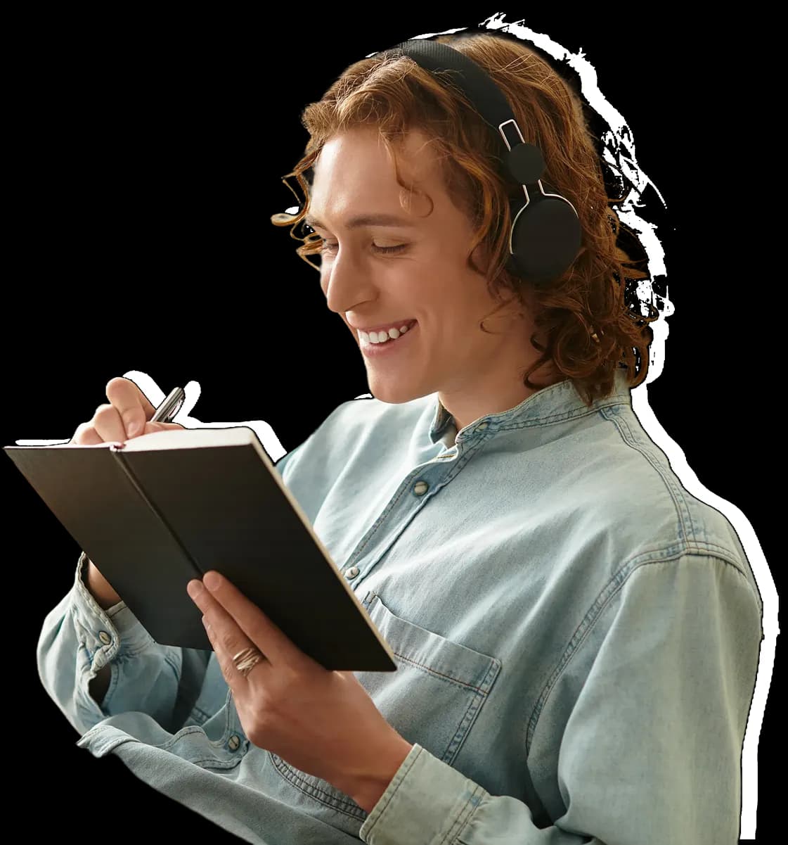 Estudiante preparando selectividad