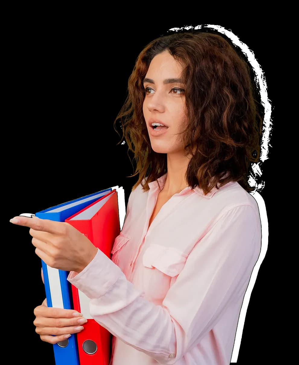 Aluno a preparar os Exames Nacionais