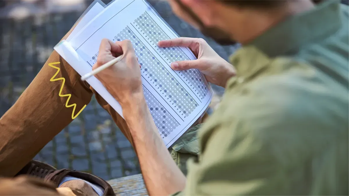 Cómo presentarse a un examen tipo test. Preparación